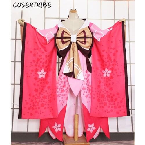 [Customize]Game Onmyoji SR Momo Gorgeous Tao Huayao Awaken Kimono Cosplay Costume For Women Halloween Carnival Free shipping New