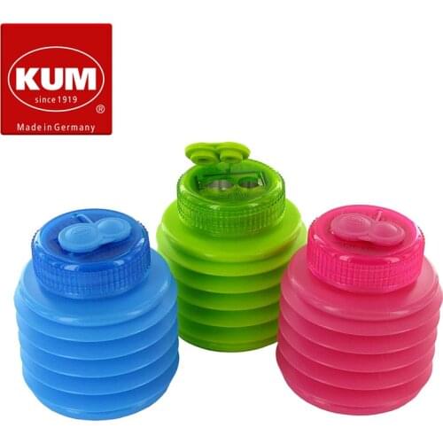 Kum-afilador de lápices de Metal y magnesio de doble agujero