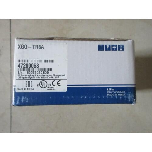 New LS XGQ-TR8A PLC output module free shipping