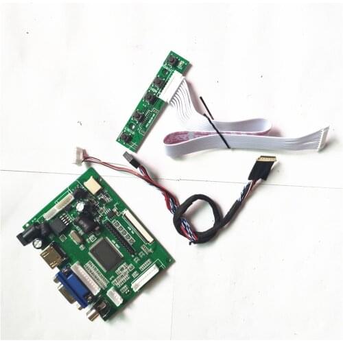 Fit CLAA156WA11A CLAA156WA15A CLAA156WB11A CLAA156WB13A 2AV HDMI-Compatible VGA 1366*768 LED LVDS 40-Pin controller board