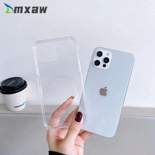Clear Phone Protection Shockproof Case For Xiaomi Poco F3 C3 M3 X3 NFC M2 Pro F2 Pro 10X 4G Mi 10 Lite Soft Transparent Cover