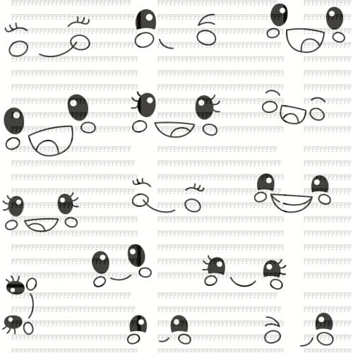 Many Smiles Clear Rubber Stamp Sheet Cling Scrapbooking DIY Cute Pattern Photo Album Paper Decoration