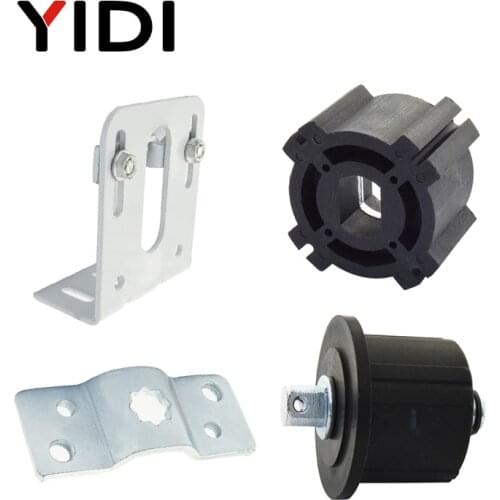 Universal Part Kit Wall Motor Bracket Idler Drive Adapter for Roller Blind Shutter Curtain Hardware Accessories Tubular Motor