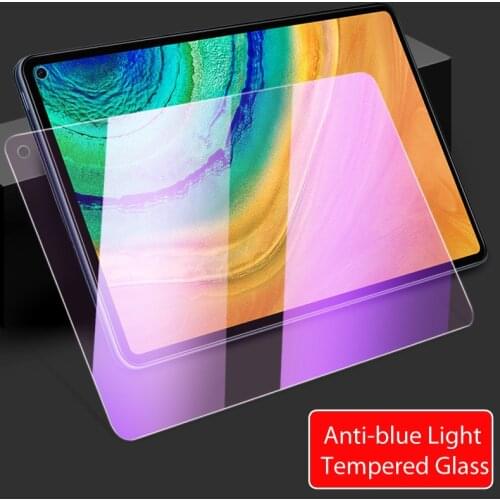 Anti-blue Light Tempered Glass For HUAWEI MatePad Pro MediaPad M6 8.4"/10.8" Screen Protector Glass For MediaPad T5 M5 lite 10.1