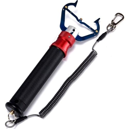 Touch Automatic Fishing Gripper Aluminium Alloy Fish Lip Grip Control Fishing Tool Carp Fishing Clamp Clip Tackles Fishing Tool