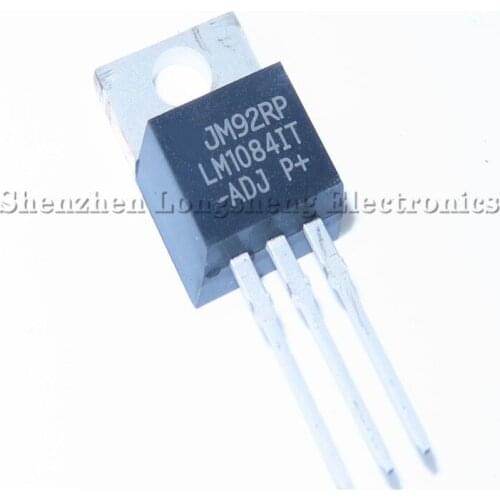 10PCS/LOT LM1084IT-ADJ LM1084 TO-220 DO Linear Regulator 5A Adjustable Power Chip IC In Stock