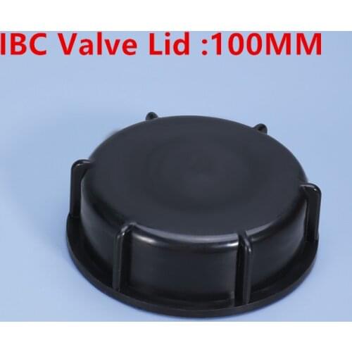 100mm Coarse thread IBC Tank valve cover With Leakproof Ring High Quality plastic Dust Cover for Barrel Valve