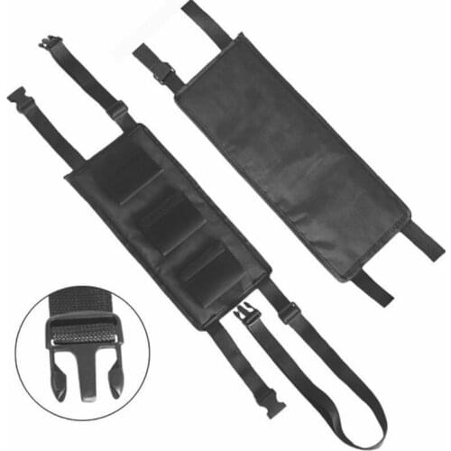 2Pcs/Set Car Fishing Rod Holder Carrier Storage Rack Bag 3 Poles Tackle Tool Belt Accessories for Vehicle Backseat