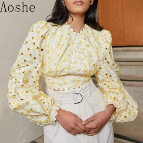 Aoshe Short Blouses