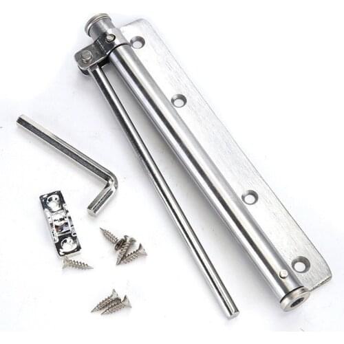 Stainless Steel Automatic Door Closers Invisible Door Springs Buffer Door Closers Household Simple Door Closers Door Accessores