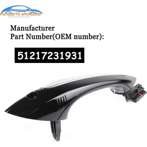 Car 51217231931 51217231932 For BMW 7 series F01 F02 F03 730d 730i 740d 740i 750i 760i With comfort access exterior door handle