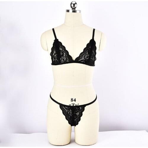 12 designs for you choose Harajuku Black Lace Body Harness Set Gothic Body Bondage Cage Bra + G-string Briefs Panties Body Cage