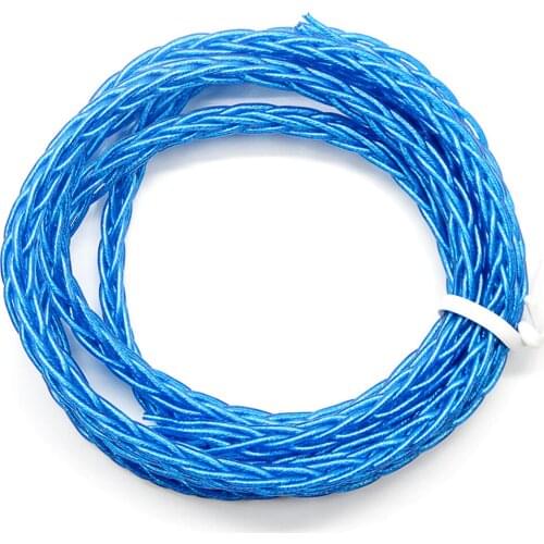 FENGRU 7N Pure single crystal copper 8 Shares 152 Cores Replacement Audio Cable Earphone Maintenance Wire Earphone Accessories