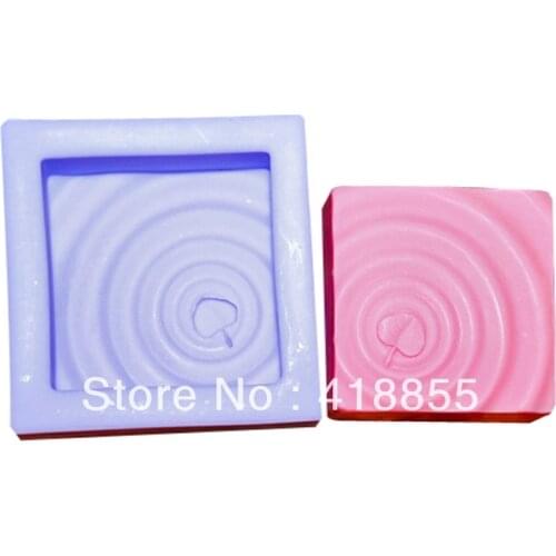 Soap Mold Cake Decoration Mold Manual Soap Mold Fondant Mold Wave Silicon NO:SO-015 Aroma Stone Moulds Silicone Rubber PRZY 001