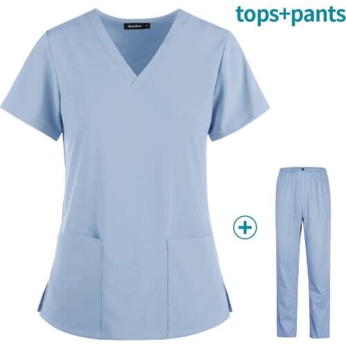 Echoine Stretch Pants Set and Top Wokers Suit