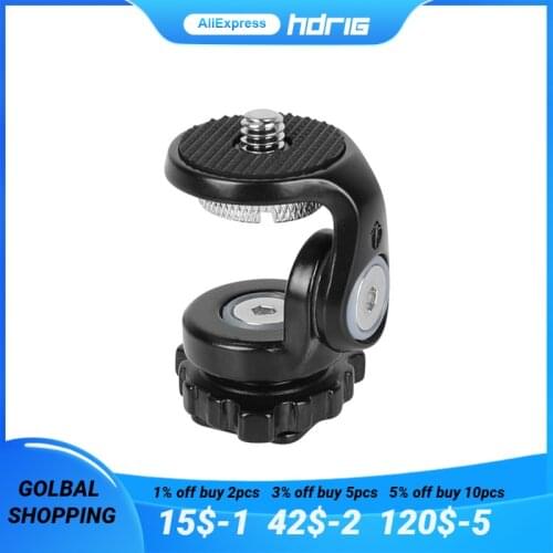 HDRiG Camera Monitor Bracket For Installation On The Camera Or Other Mounting Systems Via a Cold Shoe Adapter