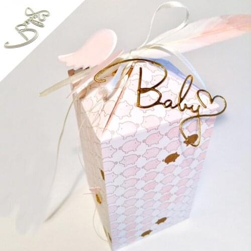 MISS VINTAGE Word Craft metal cutting dies cut die mold Baby Heart Scrapbook paper craft knife mould blade punch stencils dies