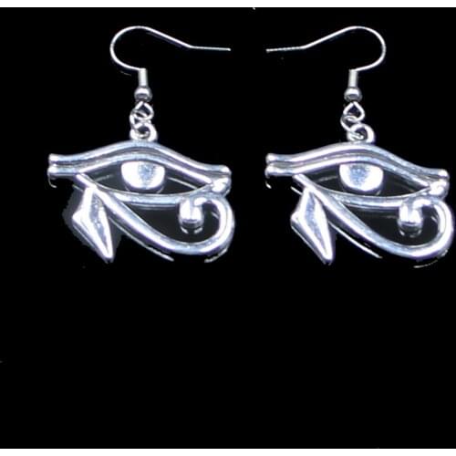 Fashion Handmade Simple Design 33*27mm Ancient Egypt Eye Of Horus Drop Earrings For Women Gift Fashion Jewelry Cute Small Object
