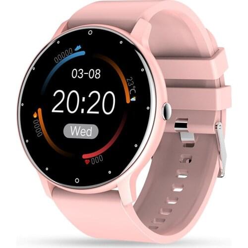2021 New Smart Watch Men Full Touch Screen Sport Fitness Watch IP67 Waterproof Bluetooth For Android IOS Women Men Smartwatch