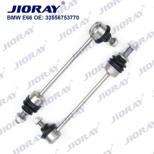 JIORAY Pair Rear Axle Sway Bar End Stabilizer Link Ball Joint For BMW 7 Series E65 E66 E67 730Li 735i 740Li 745Li 2001-2009