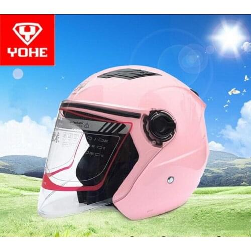 2017 Summer New YOHE Half Face motorcycle half cover YH-882A motorbike helmets made of ABS have 7 kinds color size M L XL XXL