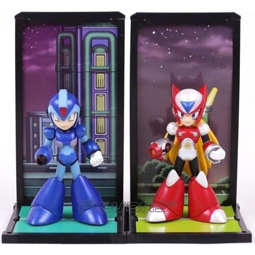 Tamashii Buddies MegaMan Rockman Zero PVC Figures Collectible Model Toys 2pcs/set 10cm