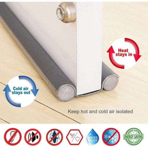 93cm Door Bottom Sealing Strip Under Door Draft Stopper Home Dorm Bedroom Sound Proof Noise Reduction Door EVA Draft Stopper