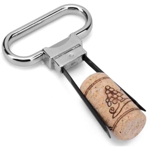 Cork Puller Vintage Wine Bottle Opener Ah-So Two-prong Cork Extractor Professional Red Wine Champagne Sparkling Stopper Remover