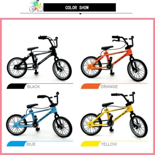 1pcs Mini-finger-bmx Set Bike Fans Toy Alloy Finger BMX Functional Kids Bicycle Finger Bike Excellent Quality Bmx Toys Gift