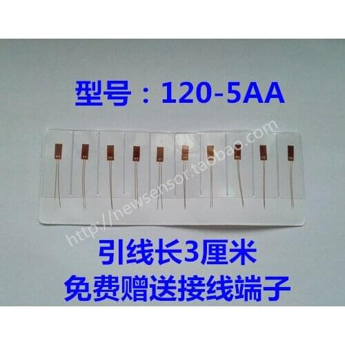 10pcs 120-5AA Strain Gauges/120 Euro 5AA Resistance Strain Gauges