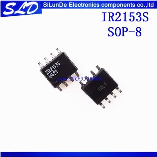 10pcs/lot IR2153s IR2153STR IR2153 IR2153STRPBF SOP8 new and original In Stock