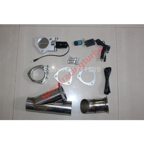 2"/57MM ELECTRIC EXHAUST CATBACK/DOWNPIPE CUTOUT/E-CUT OUT VALVE SYSTEM KIT CLEARANCE, On sale,Final Sale