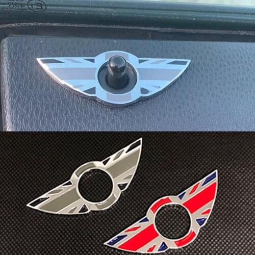 2PCS Car Interior Window Pin Door Pin Sticker Accessories for Mini S R55 R56 Car Styling Accessory Parts