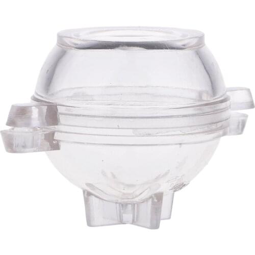 30mm Clear Round Sphere Ball 3D Mold DIY Candle Mould Soap Mold For Candle Making Craft Jewelry Making Tool