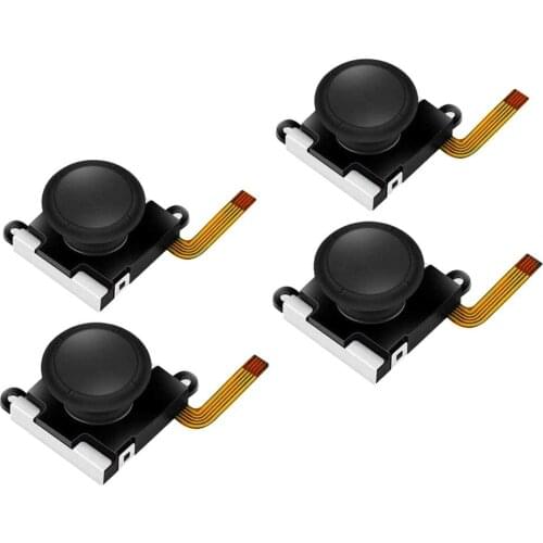 4Pcs Replacement 3D Analog Rocker Joy Stick for Nintendo Switch Controller NS Gamepad Joycon Game Pad