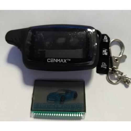 Russia Case for CENMAX ST 8A+LCD display for CENMAX ST8A 8A LCD keychain car remote 2-way car alarm system