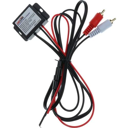 DC 12-24V Aux Bluetooth V4.0 Car Bluetooth Adapter Module Music Receiver BT Car Kit & 2 RCA input Aux Audio For Car Speaker