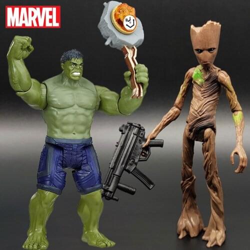Avengers Marvel 6 Inch Legends Deluxe Infinity War Hulk with Stone Model Action Figure Toys for Children Birthday Gift E0563