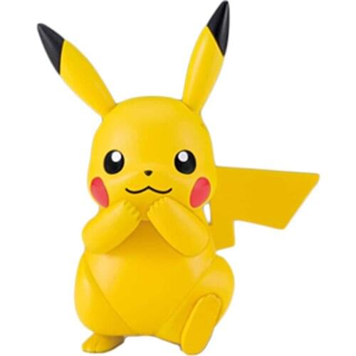Bandai Genuine Pokemon Victini Assembling Action Figure Model Toys Collectibles For Fans Gift