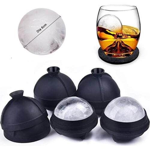 6 Cm Ice Cube Ball Maker Mold Mould Brick Round Bar Accessiories High Quality Ice Mold Kitchen Tools Ice Cream Moulds