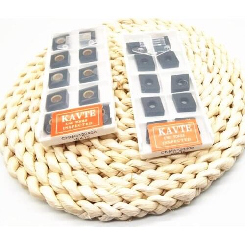 KAVTE CNMA120404 120408 Carbide Inserts CNMG120404 CNMG120408 CNC Lathe Turning High Quality Tool Cutter Plate for Cast Iron