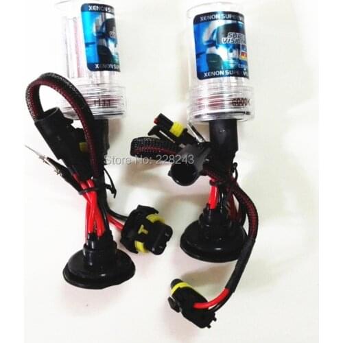 2PCS 35W H7 8000K Xenon bulb DC HID bulb
