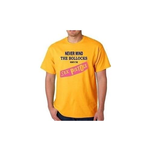 HAHAYULE Summer Never Mind The Bollocks Here The Sex Pistols Unisex Retro Punk T-Shirt Men Women Fashion Casual Graphic Tee