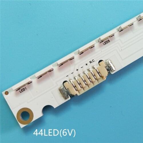 New 5 PCS/lot 44LED*6V LED strip for samsung UA32ES5500 UE32ES6100 SLED 2012svs32 7032nnb 2D V1GE-320SM0-R1 32NNB-7032LED-MCPCB