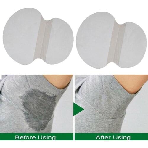 24/50/100Pcs Armpits Sweat Pads for Underarm Gasket from Sweat Absorbing Pads for Armpits Linings Disposable Anti Sweat Sticke
