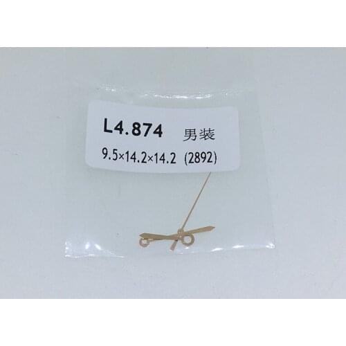 Watch accessories replace L4.874 mens watch hands when the minute three seconds with 2892 movement watch hands
