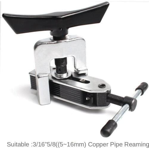 Universal 5-16mm Flaring Tool Set Manual Tube Expander For Angle Eccentric Cone Type Flaring Tool Kit Refrigeration Tools