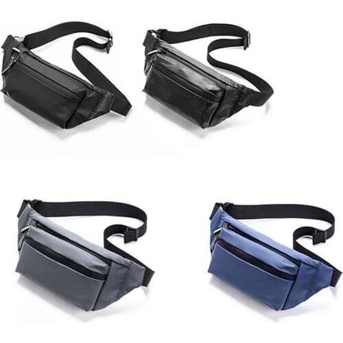 Waterproof Man Waist Bag Fashion Chest Pack Outdoor Sports Crossbody Bag Casual Travel Unisex Bum Belt Bag