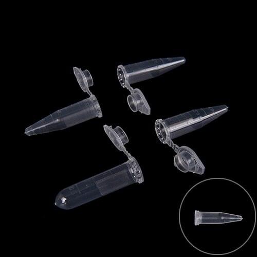 50X1.5 Ml Plastic Centrifuge Test Tube Vial Container Snap Cap Container