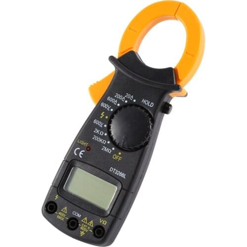 DT-3266L Digital Amper Clamp Meter Multimeter Current Clamp Pincers Voltmeter Ammeter 600A AC/D Voltage Tester